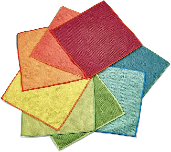 Spontex Microfibre Multi-Purpose Cloths - Pack of 8 x 5 - Shoppers-kart.com