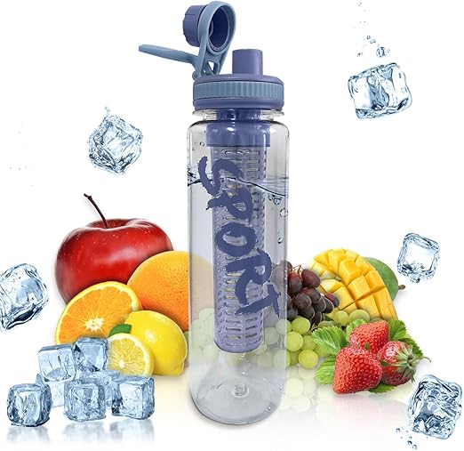 Sports Water Bottle with Fruit Infuser | 1000 ML
