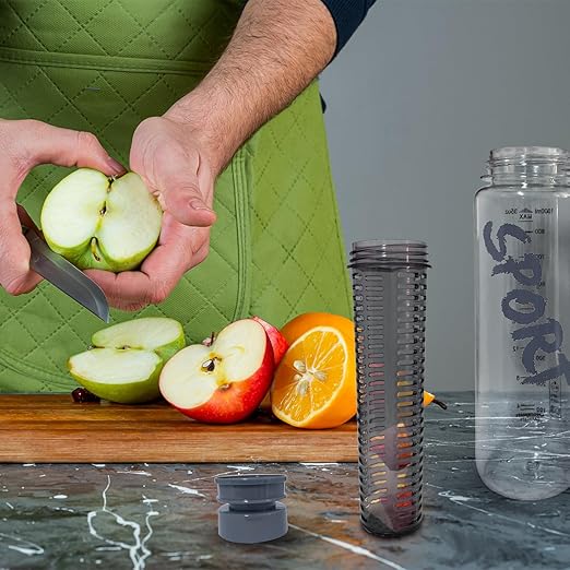 Sports Water Bottle with Fruit Infuser | 1000 ML