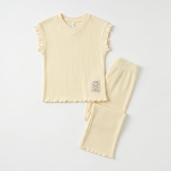 Sporty Class Girls Casual Set