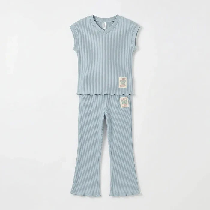 Sporty Class Girls Casual Set
