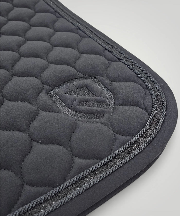 Springschabracke Luxury schwarz