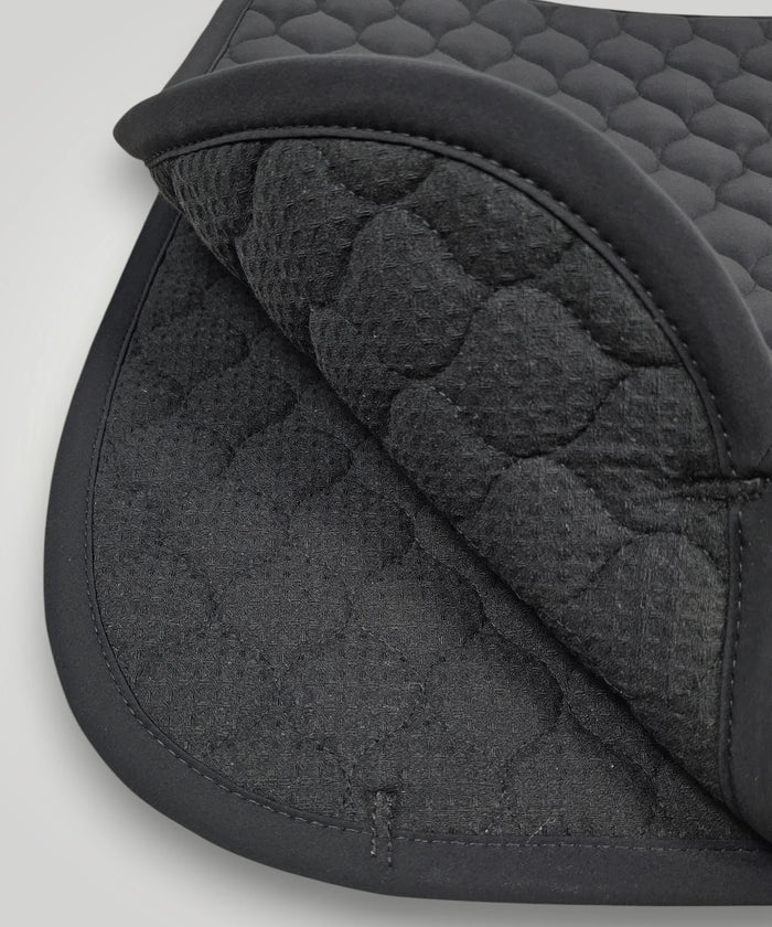 Springschabracke Luxury schwarz
