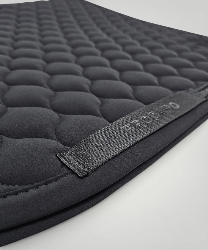 Springschabracke Luxury schwarz