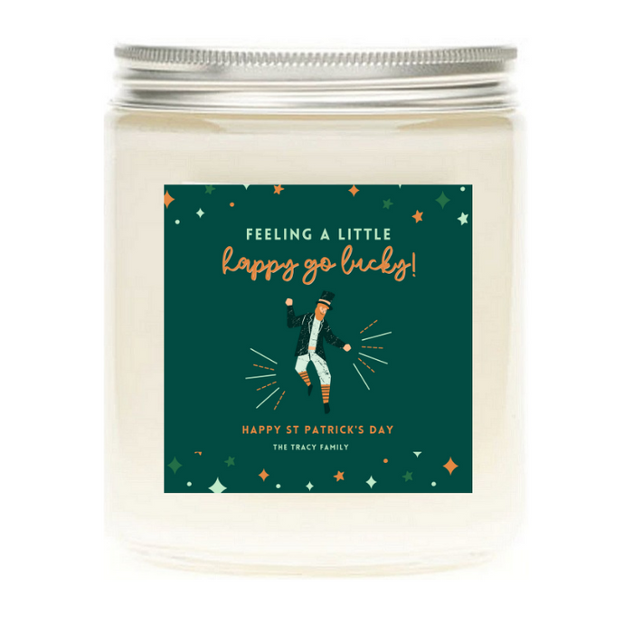 Feeling A Little Happy Go Lucky 7 Best Personalized Candles to Celebrate St. Patrick's Day! | Wicked Good