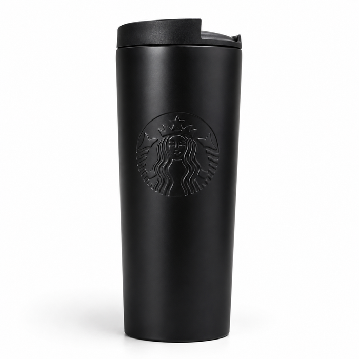 Starbucks stainless steel insulated travel tumbler with flip lid reusable hot and cold coffee mug