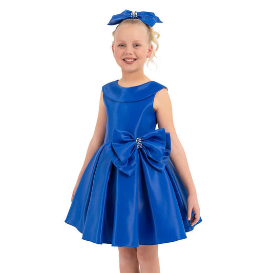 Stellar Satin Girls Formal Dress