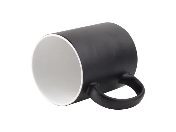 Sublimation 11oz Color Changing Mug (Black Matt)