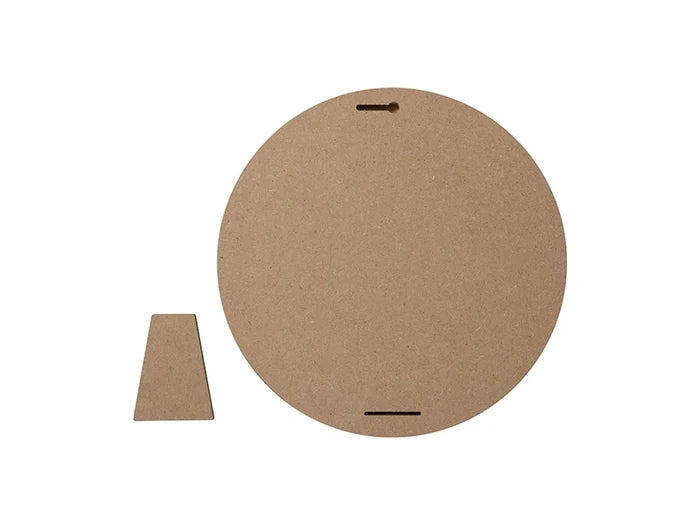 Sublimation Blanks Round Photo Frame(φ25.4*1.5cm)