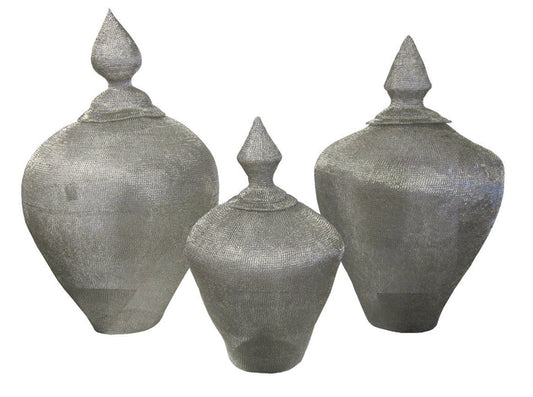 Sumba Mesh Pots - Silver(Wholesale Price)
