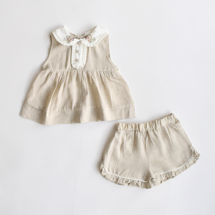 Summer Fancy Girls Dressy Set