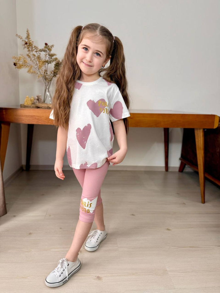 Summer Love Girls Casual Set