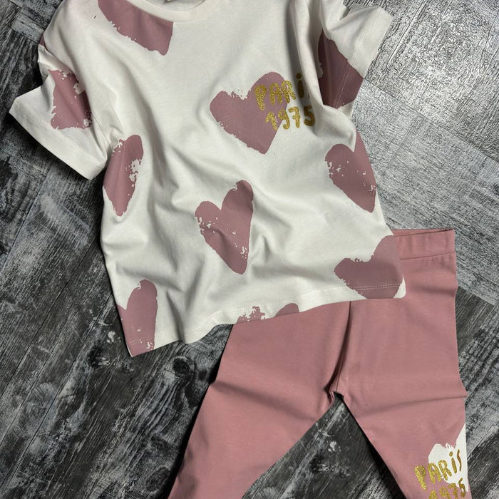 Summer Love Girls Casual Set