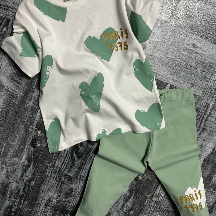 Summer Love Girls Casual Set
