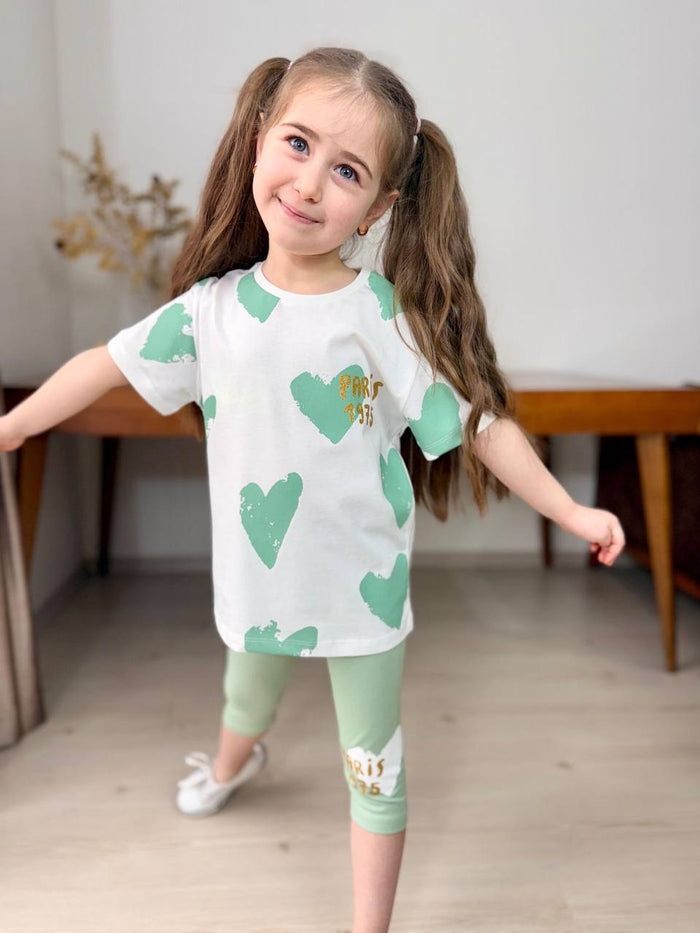 Summer Love Girls Casual Set