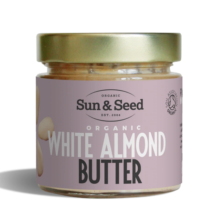 Sun & Seed Organic White Almond Butter 200g
