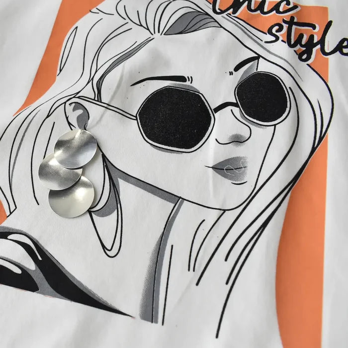 Sunglass Style Girls Casual Set