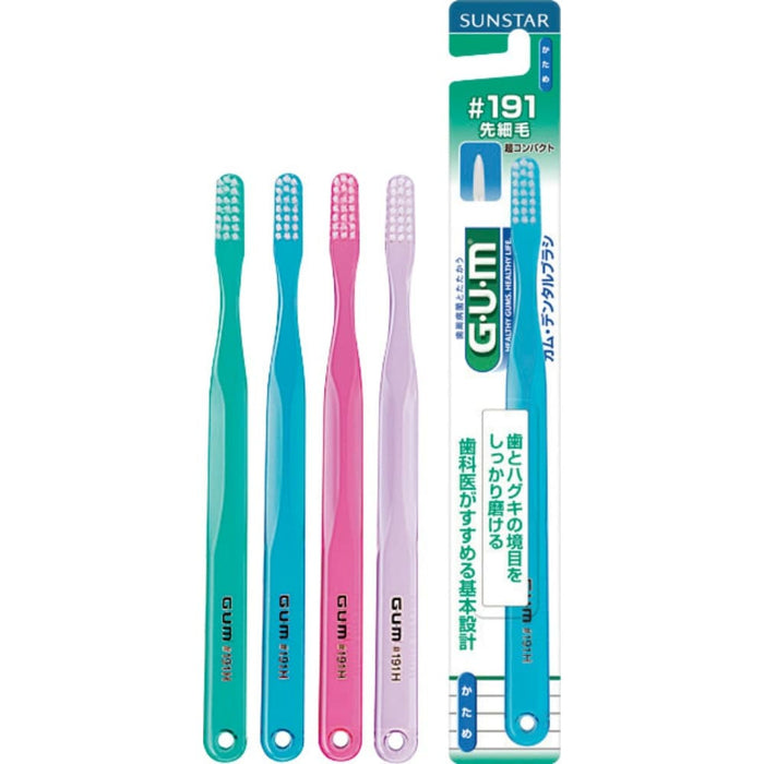 Sunstar Gum dental brush #191 [3 rows super compact head/firm]
