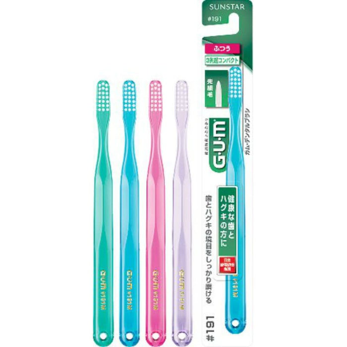 Sunstar Gum dental brush #191 compact head normal