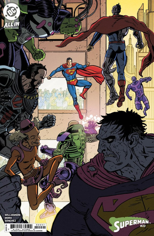 Superman #22 Cover F 1:25 David Lapham Variant