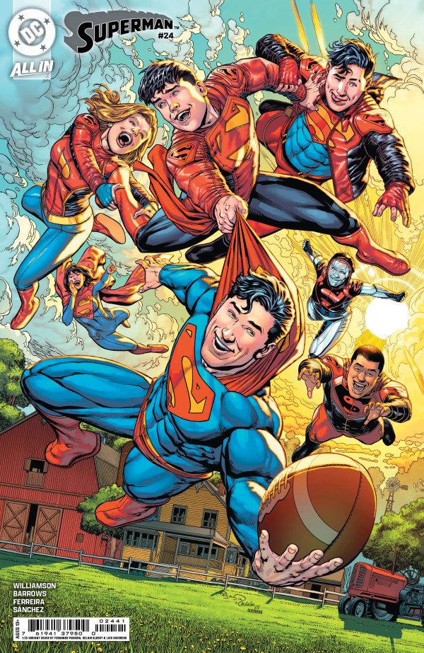Superman #24 Cover F 1:25 Fernando Pasarin Variant