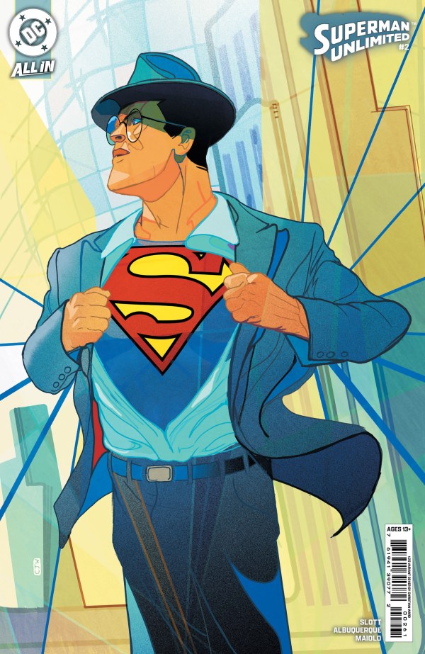 Superman Unlimited #2 Cover E 1:25 Christian Ward Variant