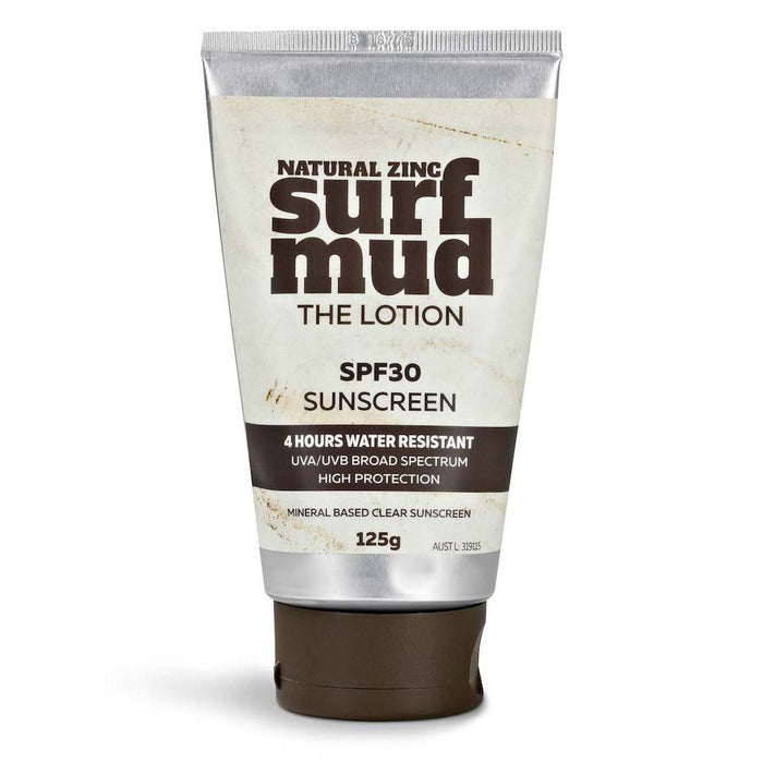 SURFMUD Natural Zinc Sunscreen Lotion SPF 30 - 125g - L'Organic