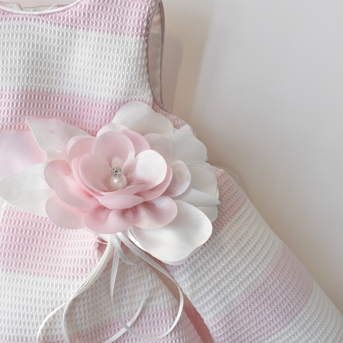 Sweet Stripe Formal Baby Dress