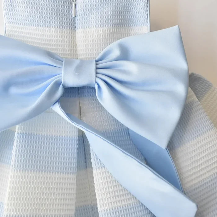Sweet Stripe Formal Baby Dress