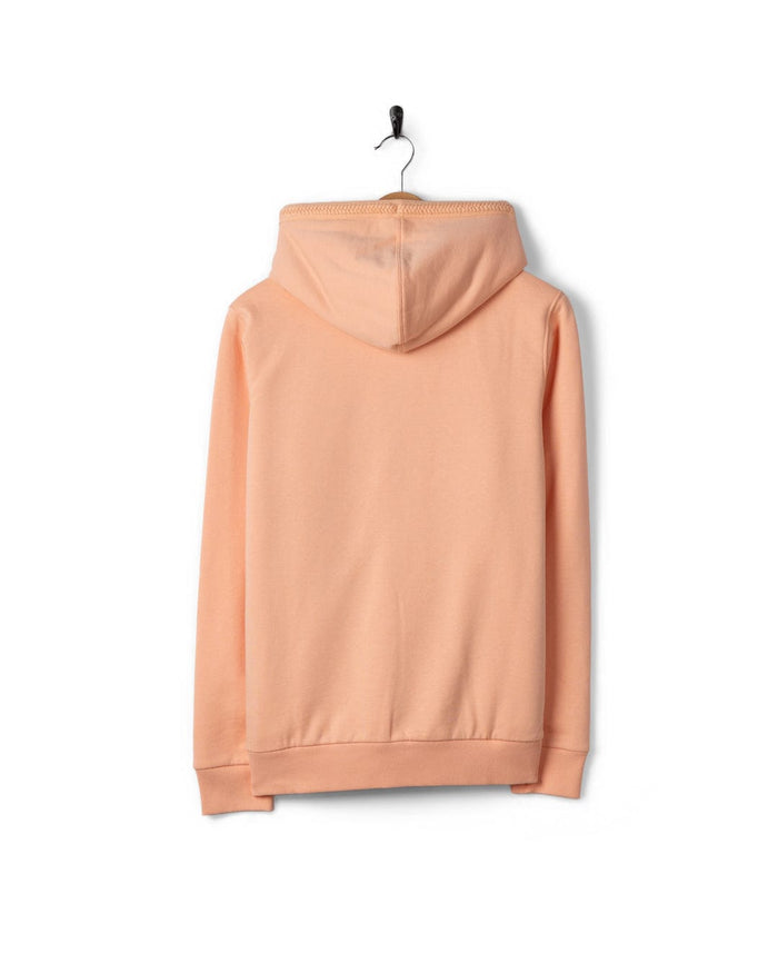 Tamsin Womens Borg Lined Hoodie in Light Pink