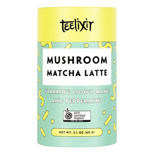 Teelixir Organic Mushroom Matcha Latte - 100g - L'Organic