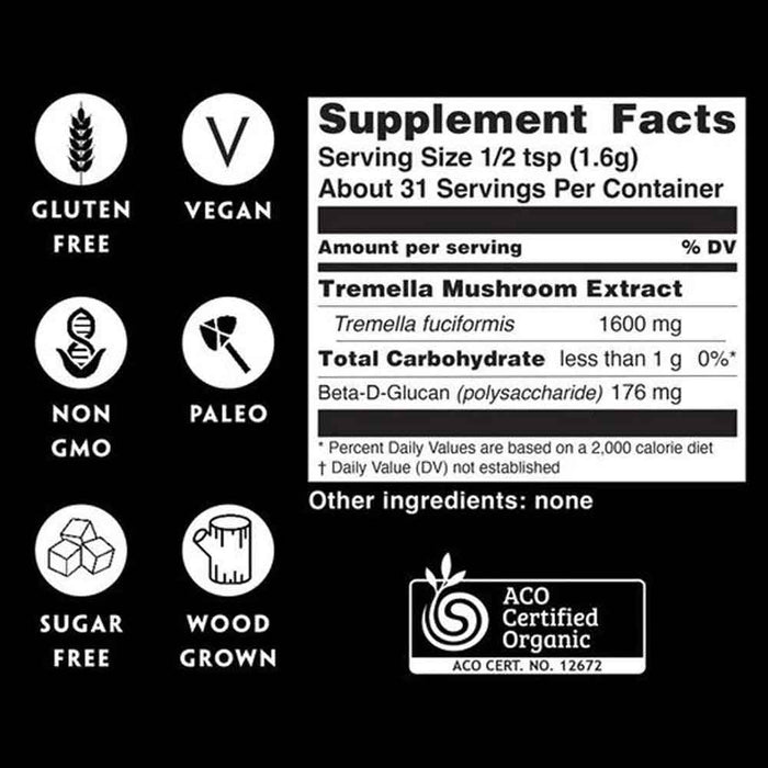 Teelixir Tremella Mushroom - 50g - L'Organic