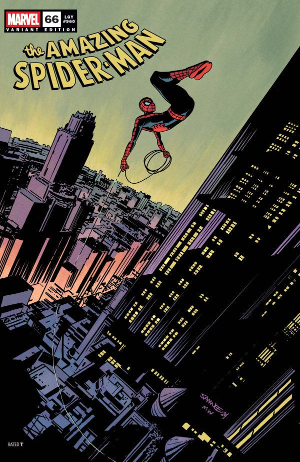 The Amazing Spider-Man #66 1:25 Chris Samnee Variant