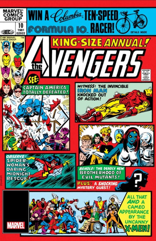The Avengers Annual #10 Facsimile Edition 2024 Foil Variant