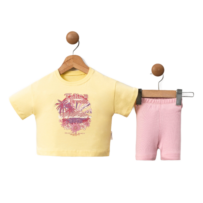 The Beach Bliss Girls Casual Set