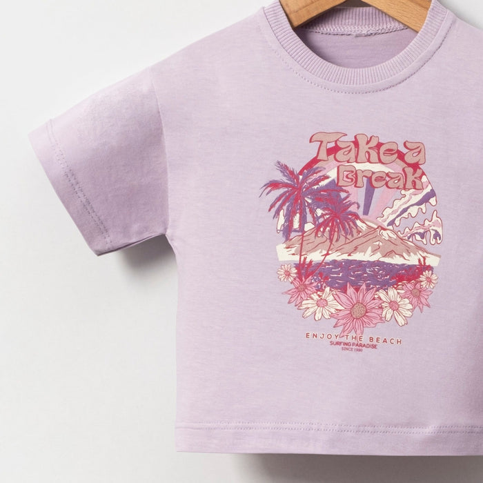 The Beach Bliss Girls Casual Set