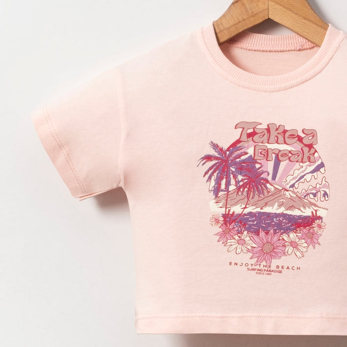 The Beach Bliss Girls Casual Set