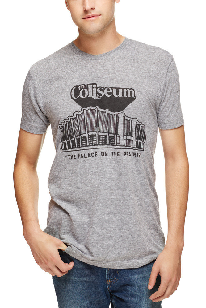 The Coliseum, the Palace on the Prairie - Mens/Unisex Crew T-Shirt