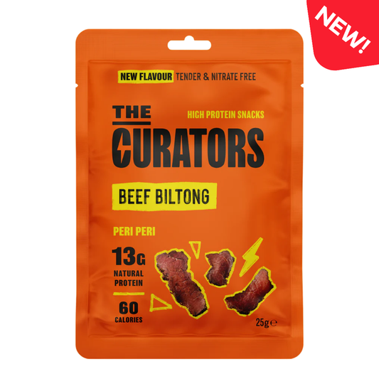 The Curators Peri Peri Beef Biltong 25g