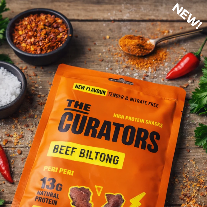 The Curators Peri Peri Beef Biltong 25g