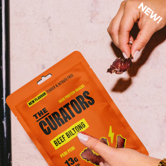 The Curators Peri Peri Beef Biltong 25g