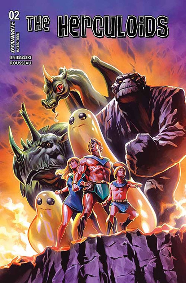 The Herculoids #2 Cover Y 1:10 Felipe Massafera Foil Variant