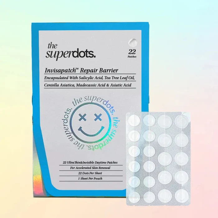 The Superdots Invisapatch Repair Barrier Hydrocolloid Spot Patch The Superdots