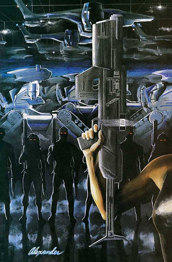 The Terminator #4 Cover S 1:11 Alex Ross Burning Earth Icon Virgin Variant