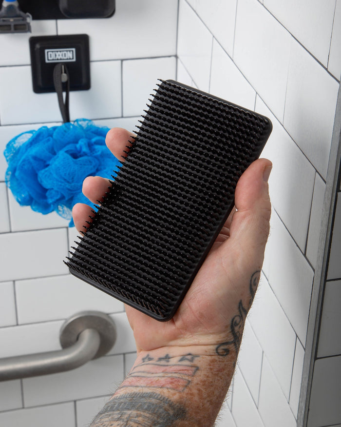Thick Bristled Rectangular Body Scrubber - Dixxon Flannel Co.