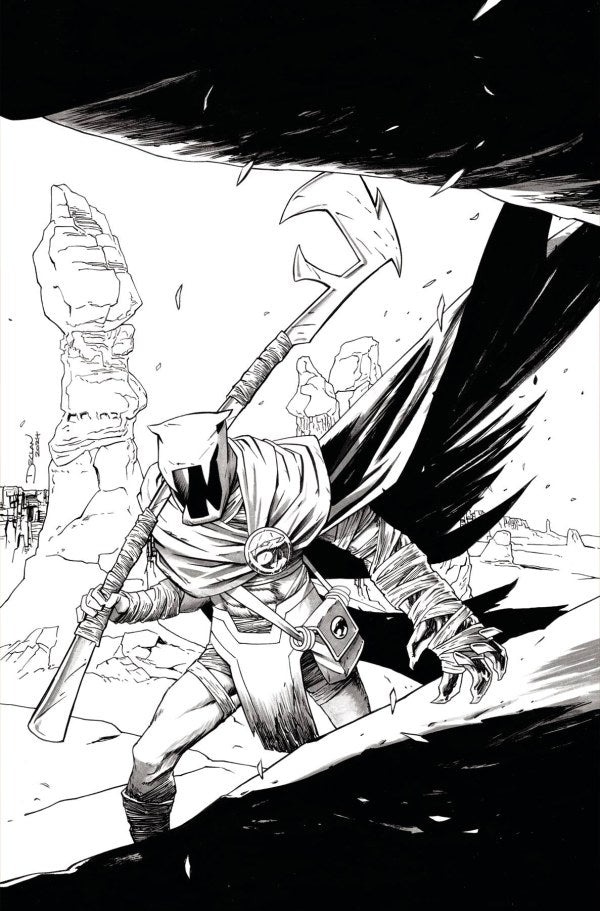 ThunderCats: Apex #1 Cover S 1:30 Declan Shalvey Black & White Virgin Variant