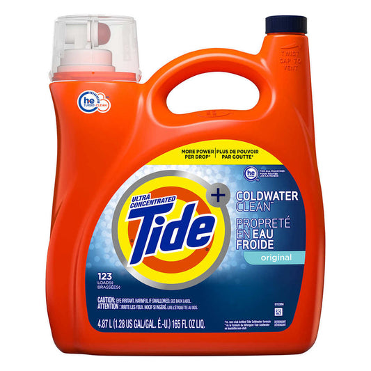 Tide Ultra Concentrated Coldwater Clean Liquid Laundry Detergent 4.67 L - 123 wash - Shoppers-kart.com