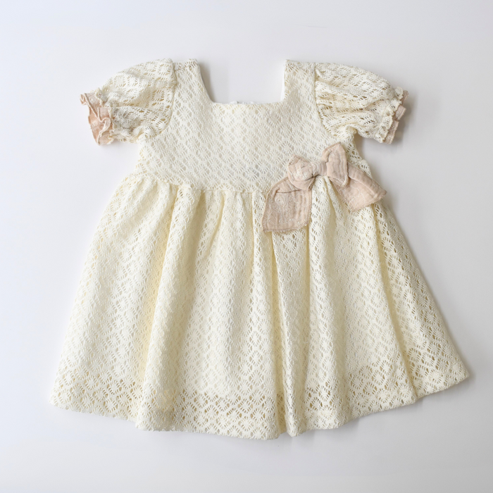 Timeless Charm Girls Lace Dress