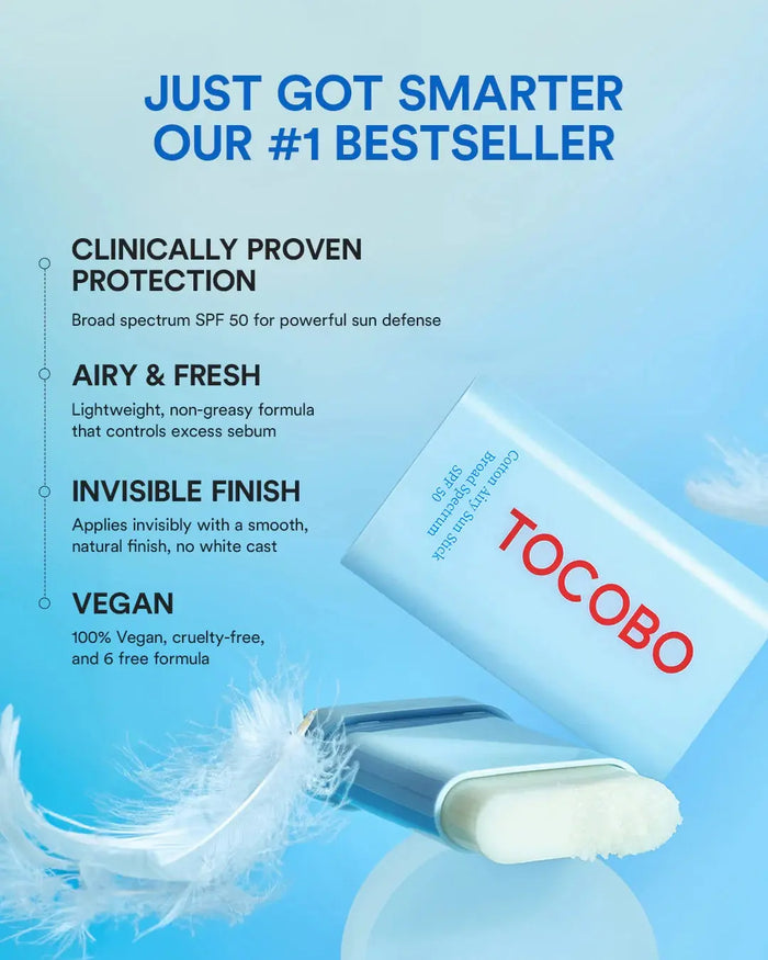 TOCOBO Cotton Soft Sun Stick SPF50+ PA++++ TOCOBO