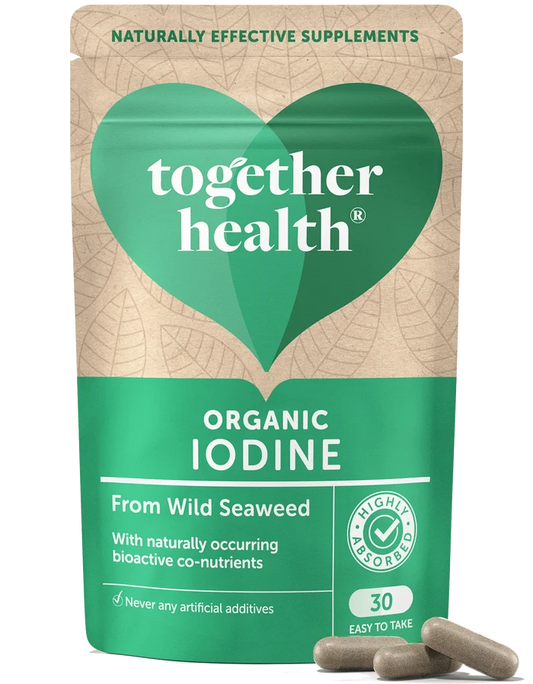 Together Organic Seaweed Iodine Food Supplement Capsules 30s